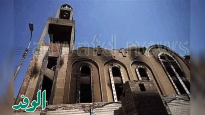 كاهن كنيسة أبو سيفين يروي تفاصيل جديدة قبل الحريق بلحظات (فيديو)