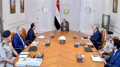 الرئيس السيسي يوجه بالاستمرار في جهود حوكمة استخدام مياه النيل
