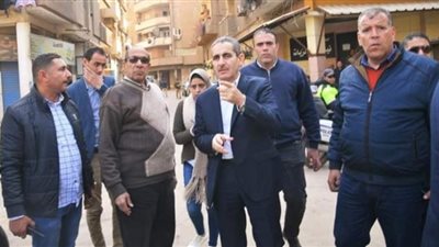 محافظ الغربية يتفقد محيط كنائس طنطا وكفر الزيات استعداداً لعيد الميلاد المجيد