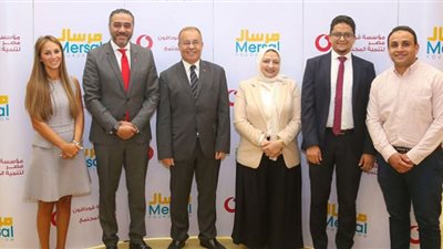 فودافون تسلم مؤسسة مرسال قيمة تبرعات حملة 