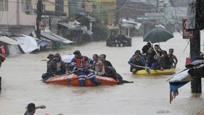 ارتفاع حصيلة ضحايا الفيضانات العارمة في الفلبين