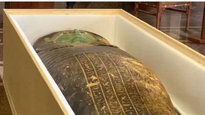 تفاصيل استرداد التابوت الأخضر.. وسبب اسمه الغريب (فيديو)