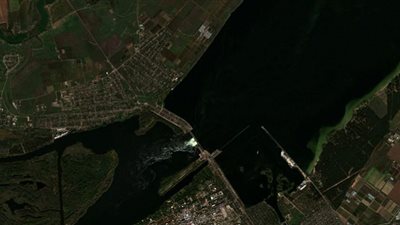 قنبلة مائية تهدد أوكرانيا بدمار شامل (فيديو)