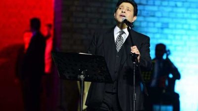 مهرجان الموسيقى العربية 31| أغنية وطنية وحضور كامل العدد في حفل هاني شاكر(صور)