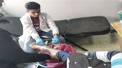 تدريب طلاب التكنولوجية على برنامج الأطراف الصناعية بمستشفى جامعة بنى سويف