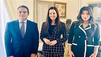 السفير المصري يلتقي السيدة الأولى لجمهورية صربيا