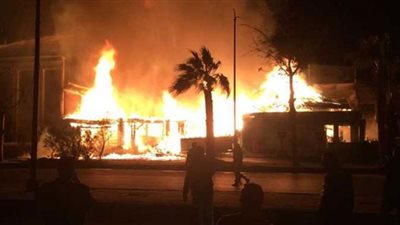 أسطوانة بوتاجاز وراء حريق مطعم الدقي