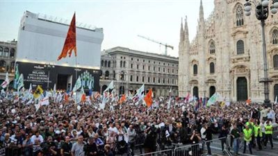 مظاهرات بميلانو احتجاجًا على سياسة روما تجاه الحرب الروسية وارتفاع الأسعار