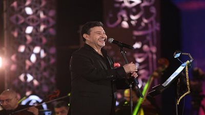 هاني شاكر ونادية مصطفى في مملكة الطرب بمهرجان الموسيقى (صور)