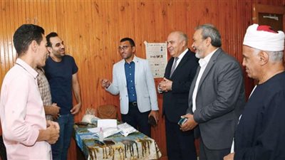 استمرار فاعليات قافلة رئاسة الوزراء وجامعة طنطا الطبية بدشنا في قنا