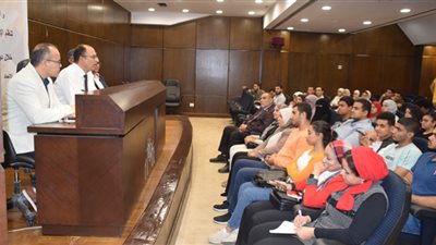 انطلاق الملتقى الأول لطلاب مصر 2030 في جامعة حلوان