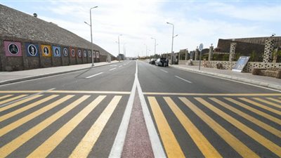 مديرية الطرق والنقل بالإسماعيلية تستكمل تخطيط الطرق بمحاور شارع بنها