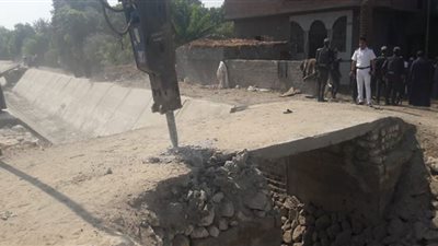 محافظ أسيوط: إزالة تعديات على أملاك دولة وحماية النيل