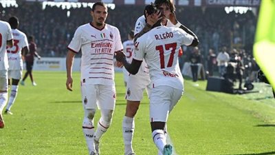 ميلان يحقق فوزًا ثمينًا على ساليرنتانيا في الدوري الإيطالي