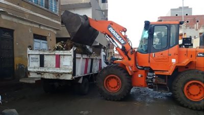 رفع 2016 طن مخلفات بمدن كفر الشيخ