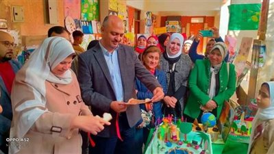 30 مدرسة تشارك في معرض مشروع صحتهم مستقبلهم بالفيوم