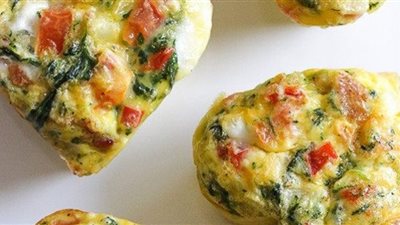 حضريها لأطفالك| طريقة عمل مافن أومليت بالخضار