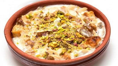 حلويات شتوية| طريقة عمل أم علي بالمكسرات