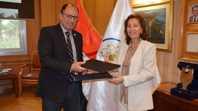 توقيع مذكرة تفاهم بين جامعتي حلوان ومصر المعلوماتية الأهلية