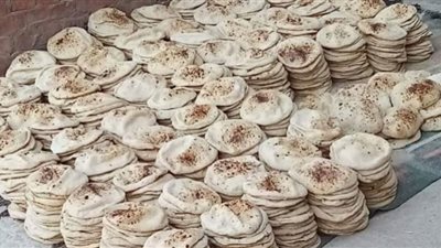 ضبط مبيعات وهمية لعدد 11365 رغيف خبز بالفيوم