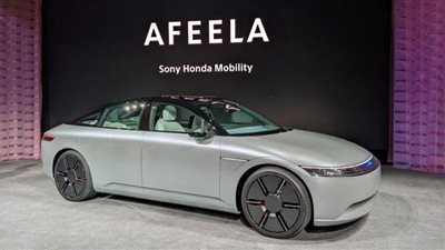 سوني وهوندا تعلنان عن سيارة آفيلا الكهربائية في معرض CES 2023.. هل تنافس تسلا