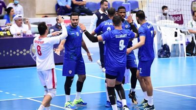 طائرة الزمالك يهزم ألعهد الجديد الجزائرى في بطولة العين الوديه بالامارات