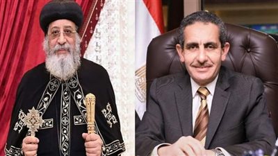 محافظ الغربية يُهنئ قداسة البابا تواضروس الثاني والأخوة الأقباط بعيد الميلاد المجيد