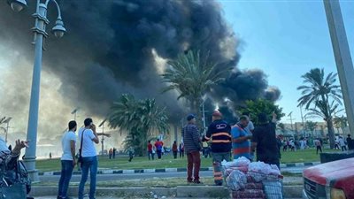 حقيقة وجود شبهة جنائية فى حريق كارفور (فيديو)