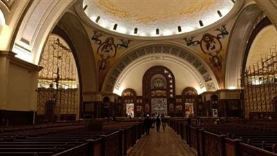 كنيسة العذراء والبابا أثناسيوس في المعادي تحتضن احتفال الأرثوذكس بعيد الميلاد المجيد