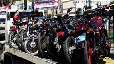 259 دراجة نارية مخالفة خلال حملات مكبرة