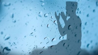 دعاء الرسول عند سقوط المطر والرعد