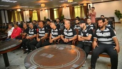 محافظ الغربية يلتقي بفريق طنطا لكرة القدم قبل إنطلاق الدورى