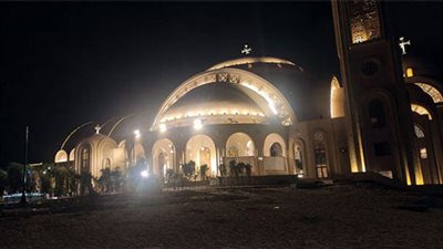 كاتدرائية ميلاد المسيح تتزين في ذكرى مولد طفل المزود