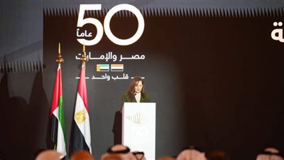 وزيرة التخطيط: الاحتفالية المصرية الإماراتية تجسد عمق العلاقات الأخوية