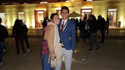 هنا شيحة تحتفل بعيد ميلاد ابنها..صورة