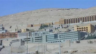 الحماية المدنية تخمد حريقًا في دير السيدة العذراء بدرنكة
