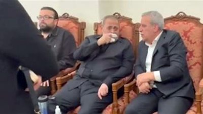 نجوم لبنان يقدمون واجب العزاء لجورج وسوف في وفاة ابنه.. صور