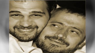 لحظة انهيار جورج وسوف في عزاء نجله 