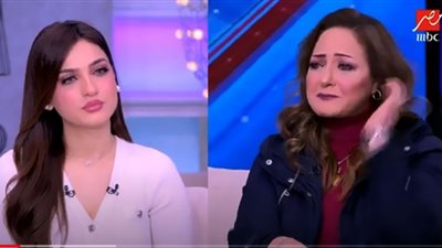 عنبر تبكي على الهواء وياسمين عز تعتذر لها (فيديو)