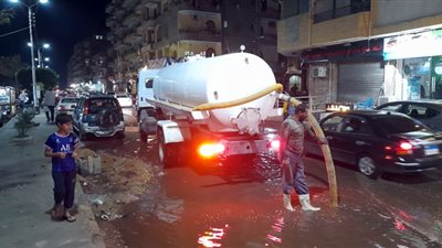 رفع حالة الطوارئ فى محافظات القناة لمواجهة أى تراكمات لمياه الأمطار