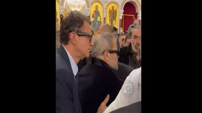 جورج وسوف في لحظاته الأخيرة مع نجله قبل الدفن (فيديو)