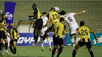 المقاولون العرب يفاجئ طلائع الجيش في الشوط الأول