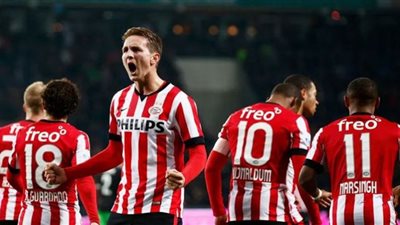 أرسنال يتلقى الهزيمة على يد ايندهوفن بالدوري الاوروبي