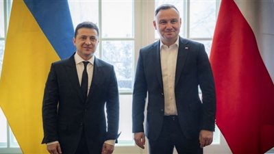 الرئيس البولندي يصل كييف للقاء نظيره الأوكراني