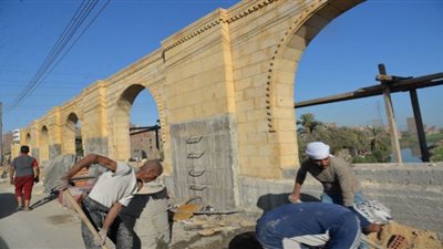 محافظ أسيوط يتفقد الأعمال النهائية لتطوير مسار رحلة العائلة المقدسة