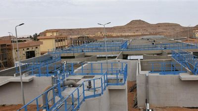 طرح تنفيذ أكبر مشروع للصرف الصحى بمنطقة الحاجر فى أسوان
