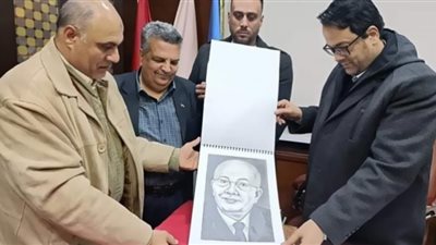 وكيل تعليم الغربية يستفبل فناني التربية الفنية بإدارة زفتي