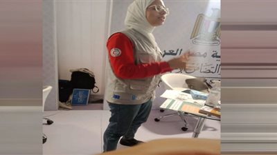مشاركة قوية للهلال الأحمر المصري بمعرض بيت العرب فى قصر القبة