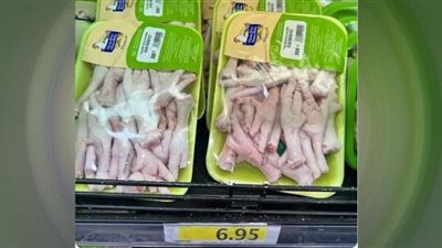 حقيقة بيع أرجل الفراخ المجمدة بـ 7 جنيهات (تفاصيل)