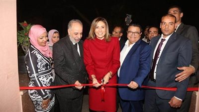 وزيرة الثقافة تفتتح متحف رموز ورواد الفن المصري